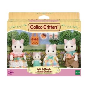 Calico Critters Latte Cat Family Playset